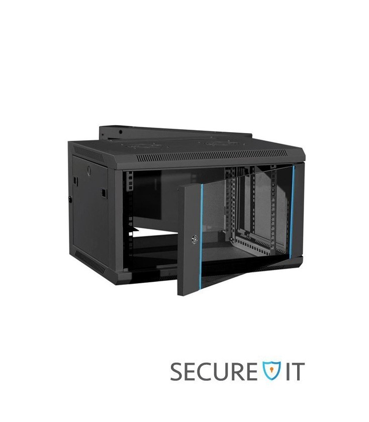 Boîtier 19 pouces rackable 4U en 150 de profondeur Noir | ASG